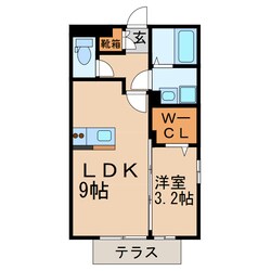 サンセール（気噴町）の物件間取画像